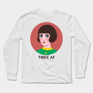 Twee AF • Original Fan Tribute Design Long Sleeve T-Shirt